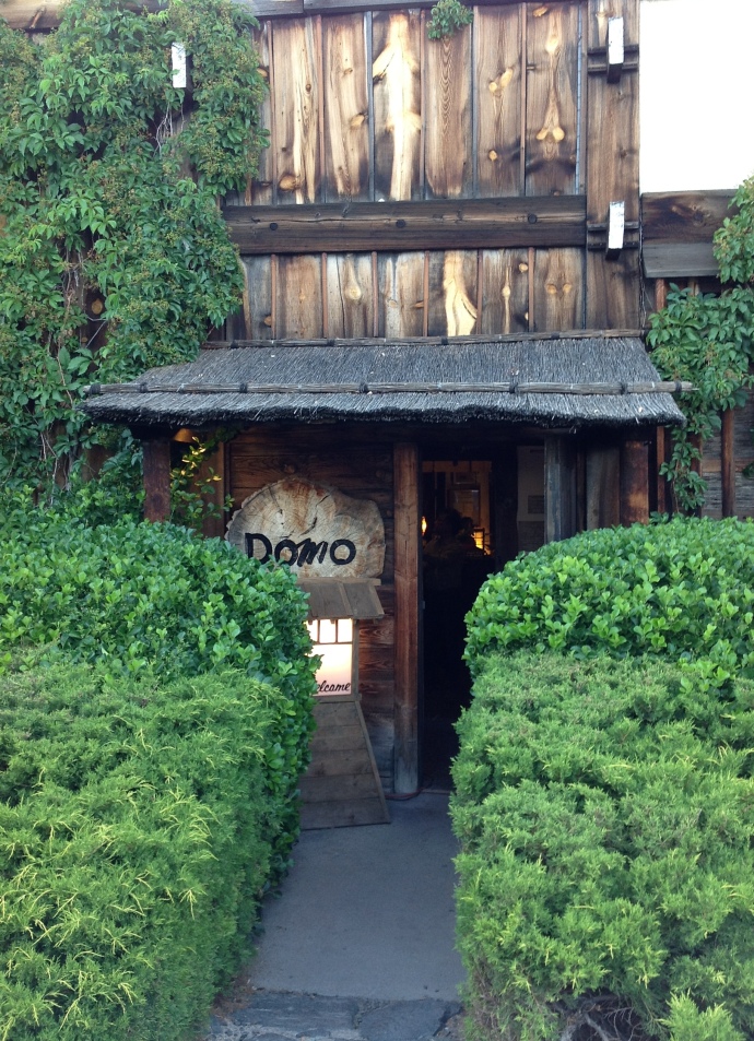 entrance to Domo