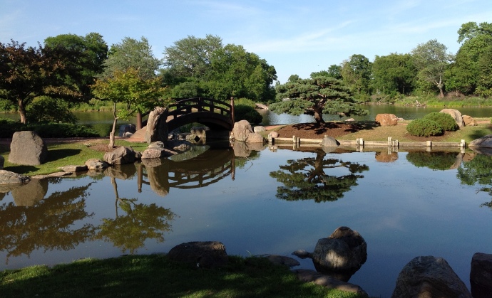 Osaka Garden pond